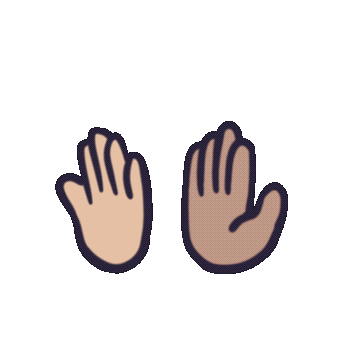 Hands high-fiving